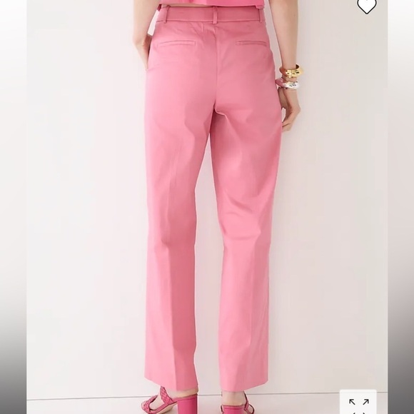 J Crew Full-length Sydney wide-leg pant in lightweight chino BP435 - Picture 3 of 4